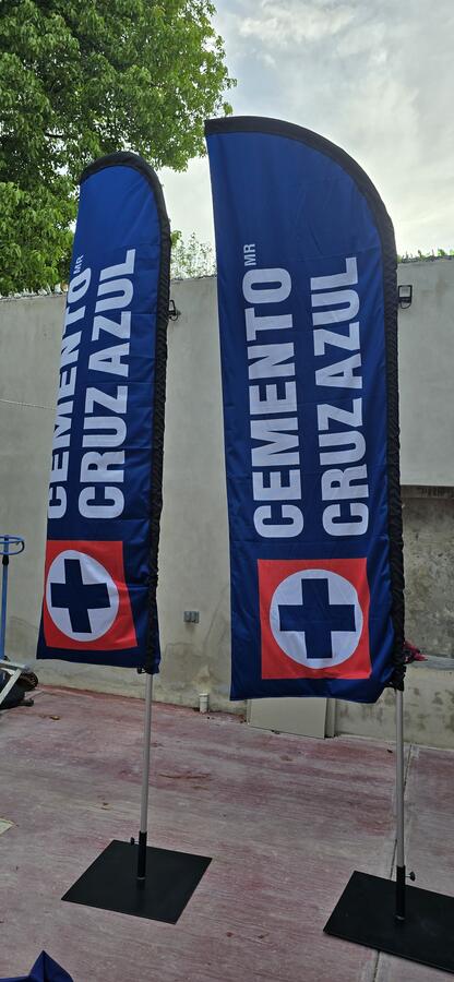 Banderas verticales