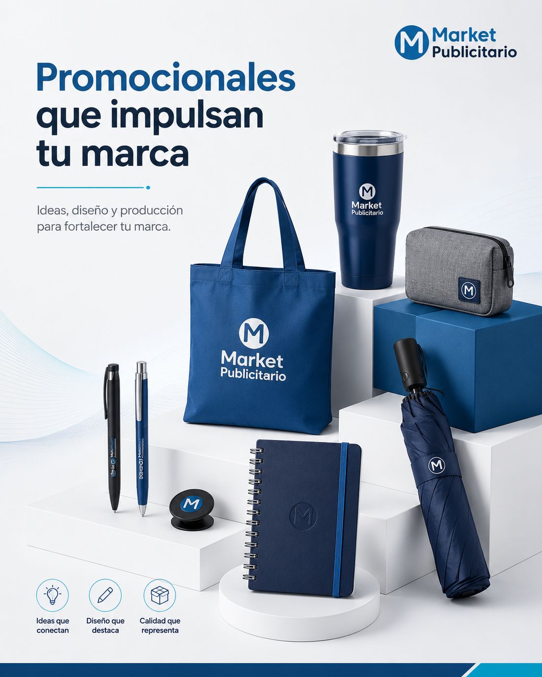 Productos promocionales Market Publicitario